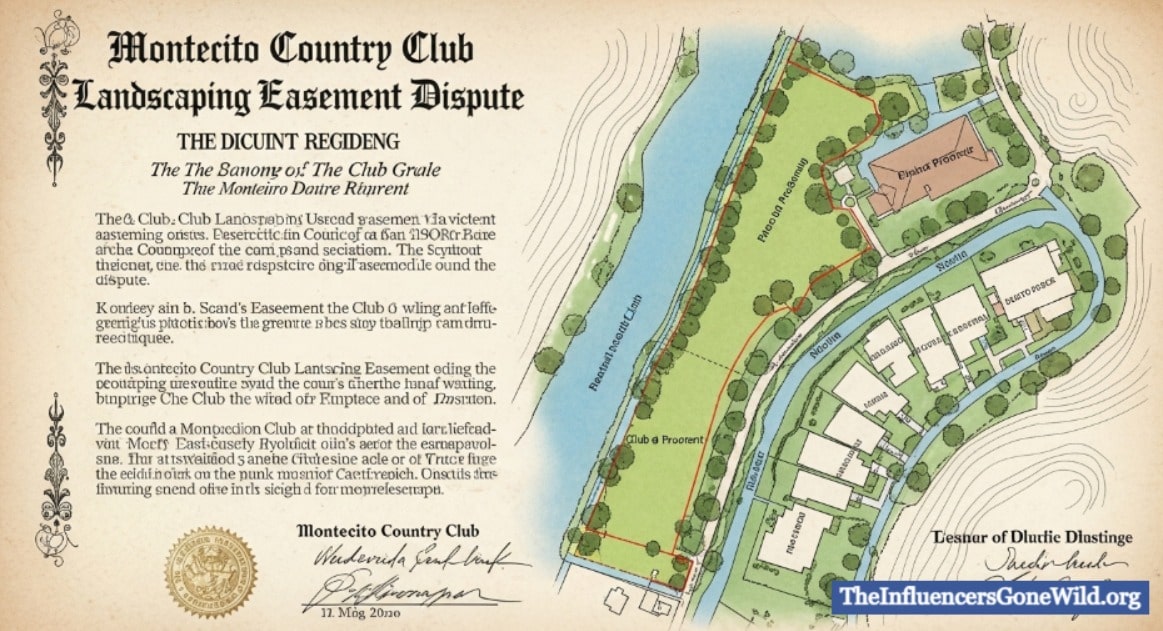 Montecito Country Club Landscaping Easement Dispute: A Complete Guide