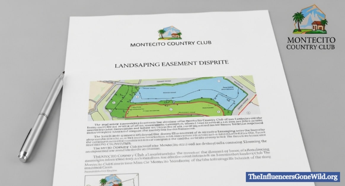 Understanding the Montecito Country Club landscaping easement dispute