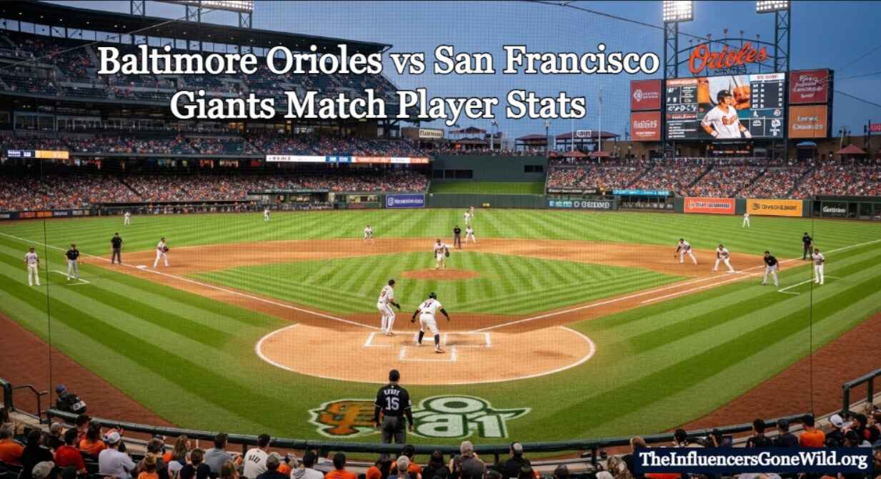 Match Overview of Baltimore Orioles Vs San Francisco Giants