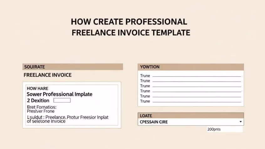 What Is a Freelance Invoice Template
